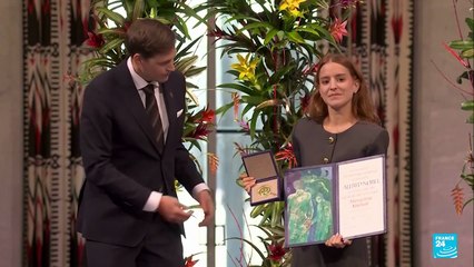 María Corina Machado, gran ausente de la ceremonia de entrega del Nobel de Paz