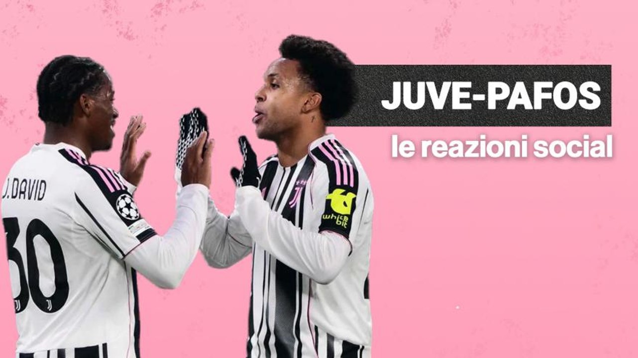 "Meglio il calcetto del giovedì": le reazioni social di Juve-Pafos
