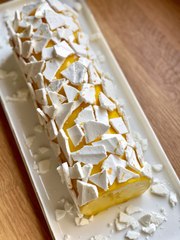 Bûche Citron Façon Tarte Citron Meringuée 🍋 | Recette Festive de Noël | Cours de Pâtisserie à Paris