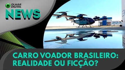 Carro voador brasileiro pode chegar em breve | 10/12/2025