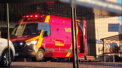 Jovem sofre luxação no joelho após queda em igreja de Cascavel