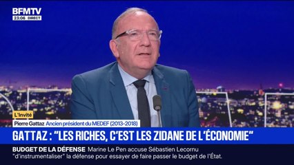 Gattaz : “Les riches, c’est les Zidane de l’économie” - 10/12