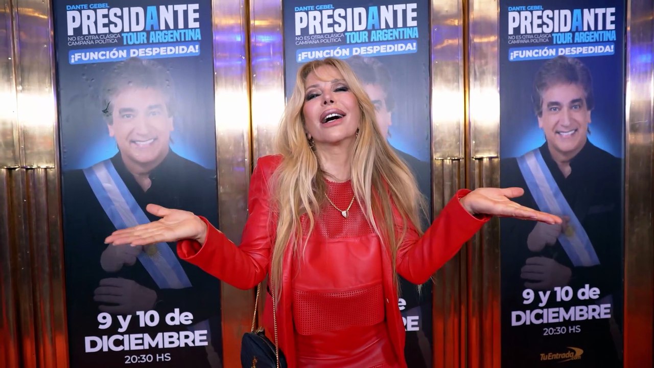 Así fue la primera función de despedida de PresiDante con Dante Gebel junto a varios famosos