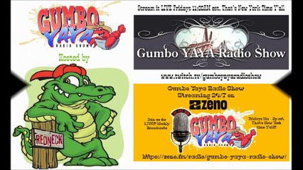 Redneck Chats with AJ Croce on Gumbo Yaya Radio Show 10-24-25