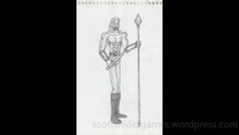 Barbarian Pencil Sketch Video #7 (12-10-2025)