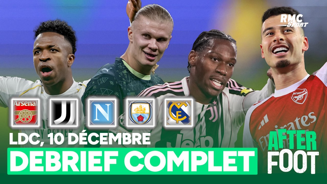 LDC : Real/City, la Juventus et Arsenal le débrief complet d'une soirée animée