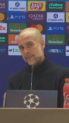 Guardiola menciona el 2-6 en la sala de prensa del Bernabéu
