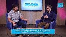 Leonardo Pez presentò su nuevo libro de poemas "Bicho sin dueño"