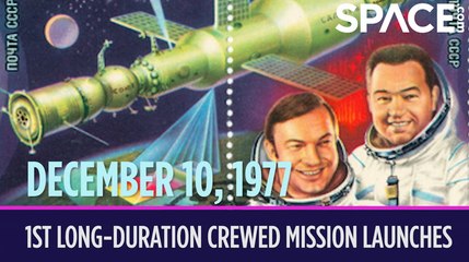 OTD in Space - December 10: 1st Long-Duration Crewed Mission Launches to Salyut 6