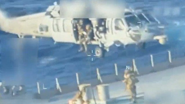 Video shows moment US seizes Venezuelan oil tanker, Trump administration says