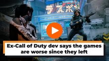 Ex-Call of Duty dev says the games are worse since they left
