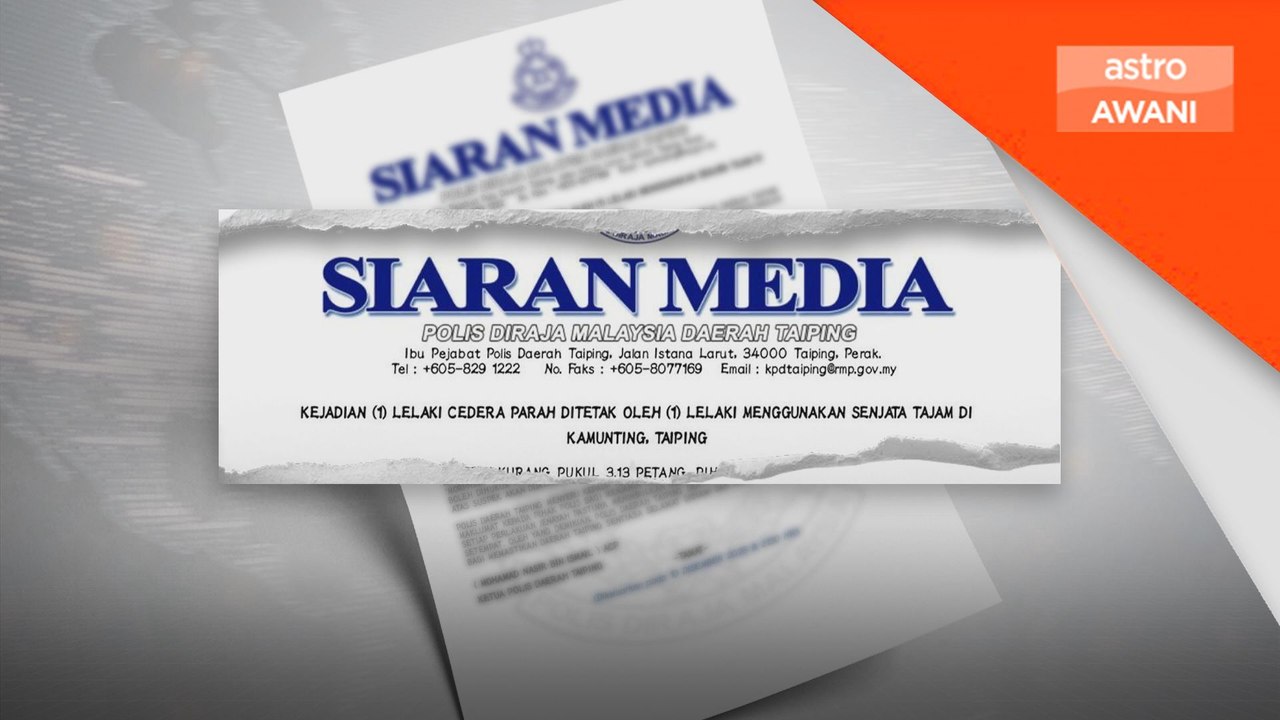 Siak surau parah ditetak, lelaki ditahan