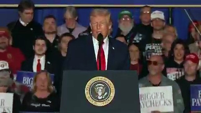 Trump implies he’s RUNNING AGAIN in 2028.