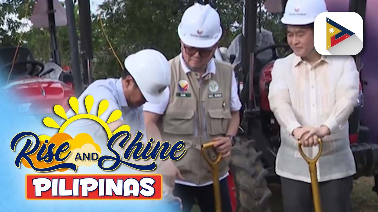 PBBM, pinangunahan ang groundbreaking ng itatayong Korea Agricultural Machinery Industry Complex sa Cabanatuan City; Presyo ng mga makinarya, inaasahang magiging abot-kaya | ulat ni Cleizl Pardilla