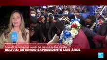 Bolivia: Luis Arce permanecerá aprehendido y no sería juzgado como expresidente