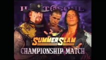 Bret Hart vs The Undertaker WWF Championship | WWF SummerSlam 1997
