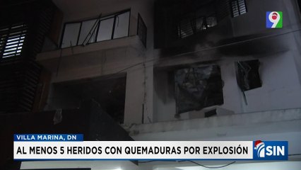 Explosión en Distrito Nacional deja varios heridos y daños | Emisión Estelar SIN