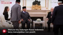 Putin Tawarkan Prabowo Bantuan Pengembangan Nuklir