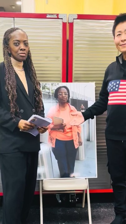 Nelson Wang attended the funeral of Catherine Mahouve Same, a Christian and the former Permanent Representative of the Central African country of Cameroon to the United Nations, at the Roosevelt Island Church. This video was shot on December 10, 2025.