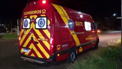 Jovem sofre lesões graves em forte colisão entre moto e Uno no Floresta