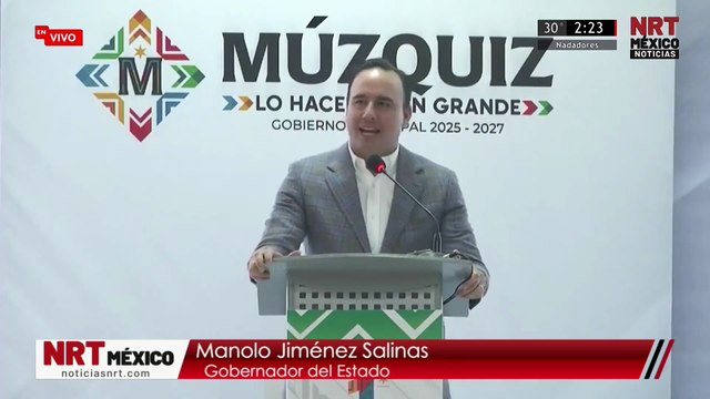 Manolo Jiménez Salinas, gobernador de Coahuila