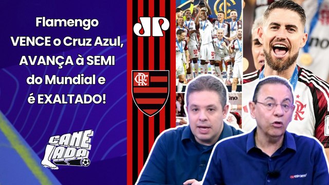O Flamengo MAIS UMA VEZ MOSTROU que é MUITO, mas MUITO... VITÓRIA sobre o Cruz Azul é ELOGIADA!