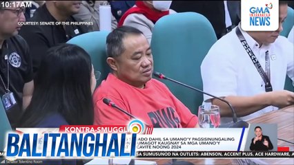 Chinese, ipina-contempt ng Senado dahil sa umano'y pagsisinungaling at paulit-ulit na pagtangging sumagot kaugnay sa mga umano'y smuggled meat na nasabat sa Cavite noong 2024 | Balitanghali