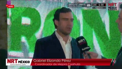 Gabriel Elizondo, coordinador general de Mejora Coahuila