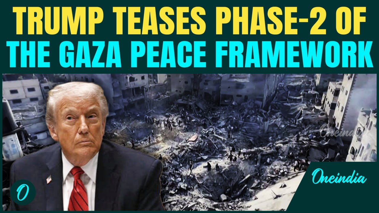 Trump’s BIG Announcement on Gaza Peace Deal Phase-2| Board of Peace to be UNVEILED in 2026| Gaza War