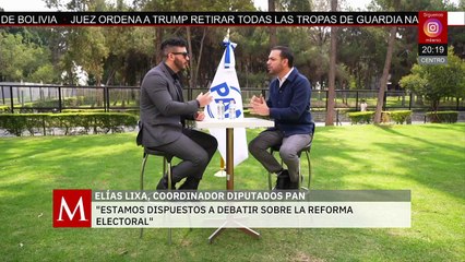 PAN busca alianza contra reforma electoral; Elías pide frenar el crimen organizado