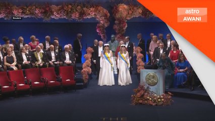 Pemenang Nobel terima anugerah dalam istiadat diraja