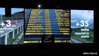 Investimenti senza precedenti per il gruppo Fs, 18 mld solo nel 2025