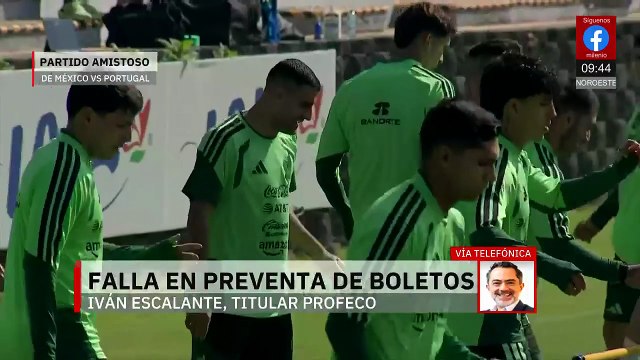 Profeco se pronuncia sobre falla en preventa de boletos México vs Portugal