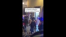 La Fiamma olimpica attraversa Firenze