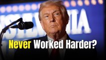 Donald Trump Basks in Self-Praise as He Insists There's 'Never Been a President' Who 'Worked as Hard as Me!'
