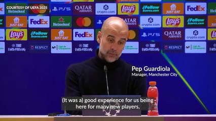 Pep Guardiola says Manchester City need to be better despite win at Real Madrid