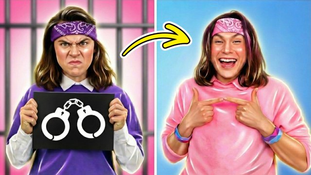 Relooking pour échapper à la prison ✨ D'un prisonnier E-BOY à un chouchou SOFT BOY !