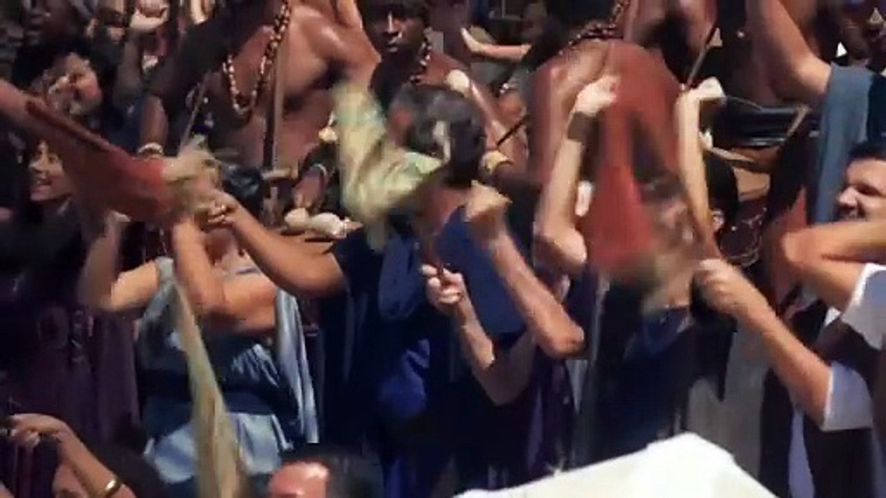 Lion attack