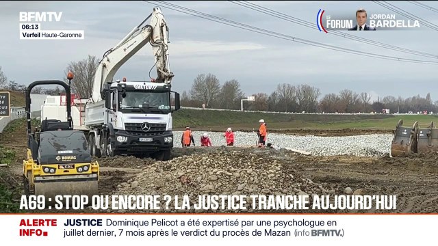 A69: la justice rend son verdict ce jeudi, le rapporteur public favorable à la poursuite du chantier