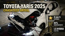 Kompakt, sicher, effizient? Euro-NCAP testet den Toyota Yaris 2025
