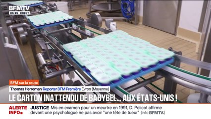 "Le Babybel a un grand succès aux États-Unis": au cœur de l'usine Babybel à Évron en Mayenne