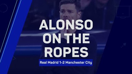 Pressure mounts on Xabi Alonso after Manchester City win at Real Madrid