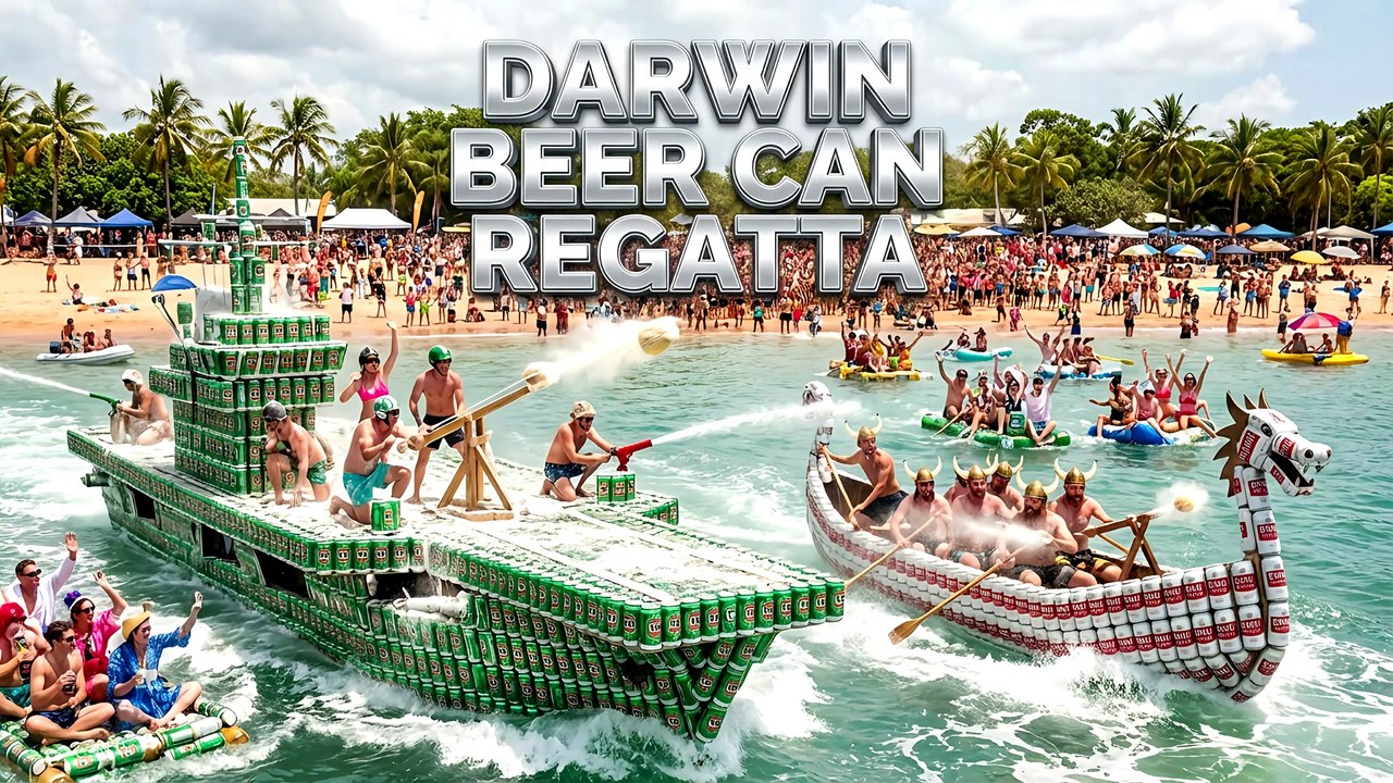 The Darwin Beer Can Regatta Northern Territory Australia