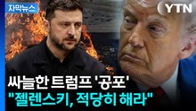 [자막뉴스] "나약한 유럽" 트럼프의 융단폭격...공회전 거듭하는 종전 / YTN