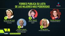 Sheinbaum en el top 5 de las mujeres más poderosas del mundo