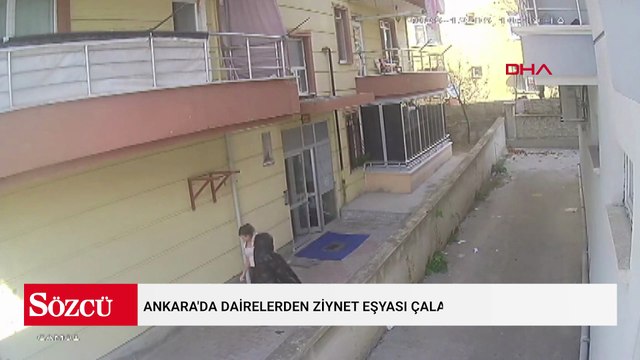 Ankara'da dairelerden ziynet eşyası çalan 2 şüpheli yakalandı