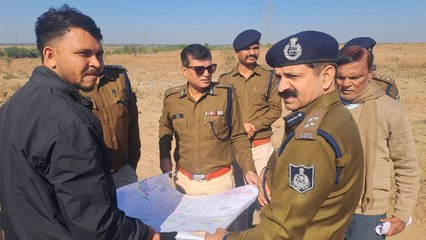 आइजी ने देख बटालियन की जमीन, बोले शहर से कितनी दूर है पता करने आए