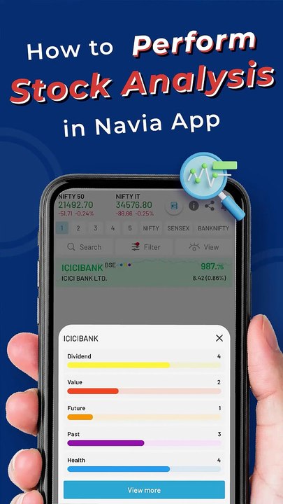 How to Master Stock Analysis with Navia App: A Step-by-Step Guide! 📊🔍" #tradingapp