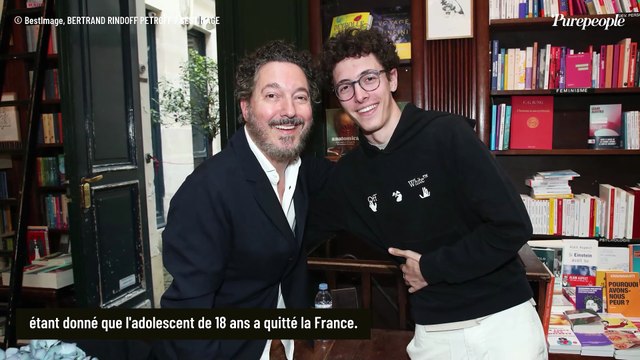 Guillaume Gallienne : A 18 ans, son fils Tado qui lui ressemble beaucoup et qu'il a eu avec sa femme Amandine, a quitté la France