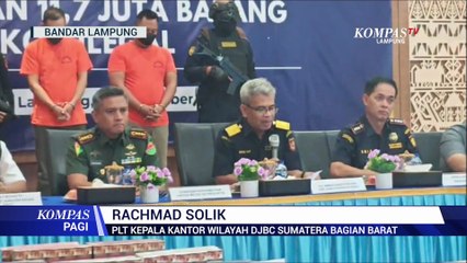 Dua Pelaku Pengiriman Rokok Ilegal Dibekuk